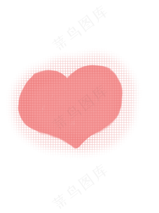 情人节七夕爱心网格