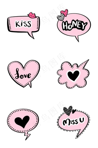 涂鸦英文对话框组图1