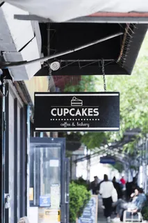 城市模型样机中的广告牌 城市模型样机中的广告牌