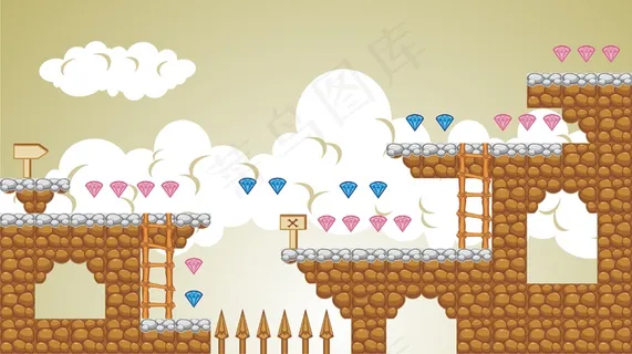 2d tileset平台游戏5