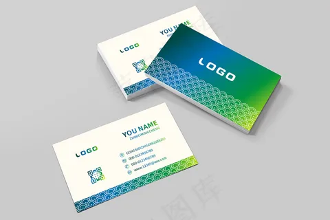 时尚大气创意名片设计