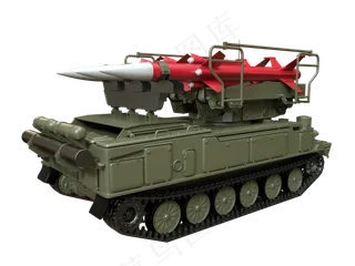 红箭履带车载导弹