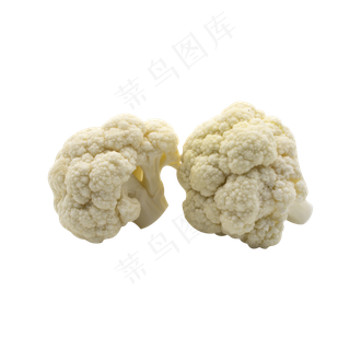 两个菜花蔬菜