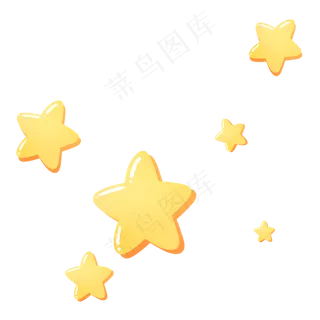 黄色小清新星星 黄色小清新星星