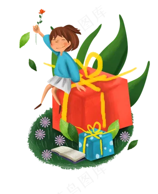 教师节送花的学生