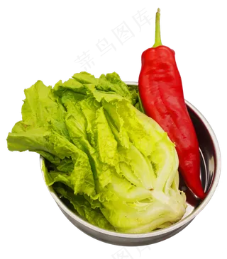 生菜蔬菜辣椒