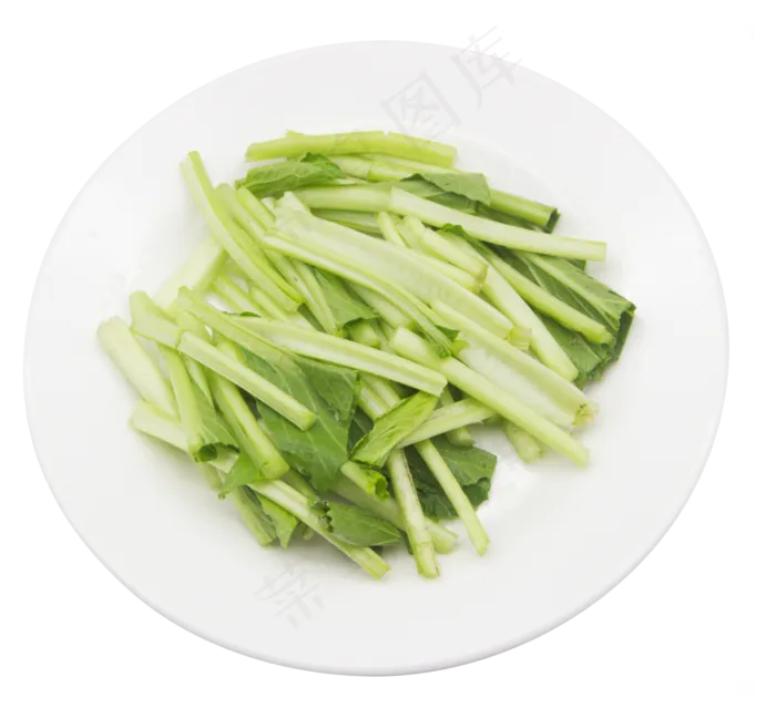 一盘蔬菜油麦菜(4000*3700px 300 dpi )