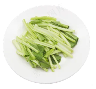 一盘蔬菜油麦菜