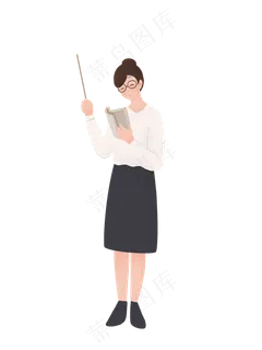 教师节讲课女老师