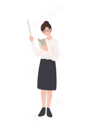 教师节讲课女老师