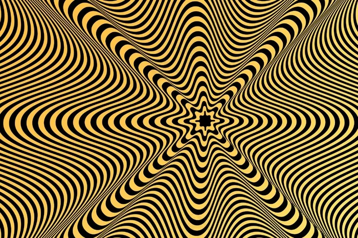 迷幻性视错觉背景eps,ai矢量模版下载
