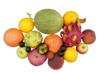 圆形水果合集