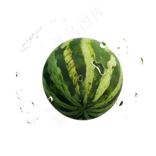 立体西瓜png图