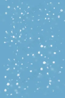 手绘简约雪点海报背景