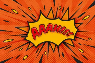 带语音泡泡的漫画风格壁纸