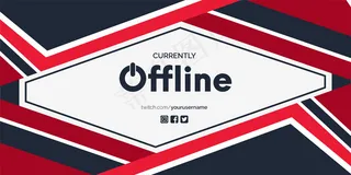 现代离线抽搐横幅banner背景