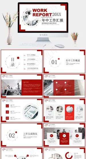 工作汇报
成果展示
白色营销PPT模板