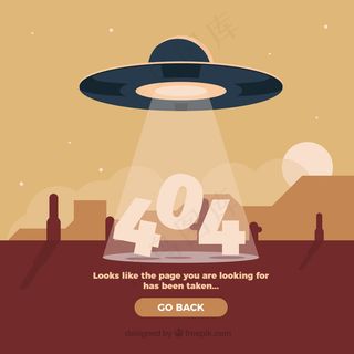 404不明飞行物背景错误