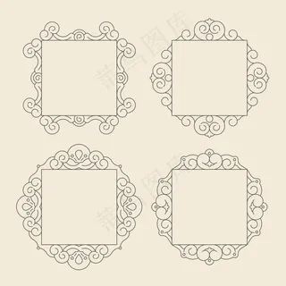 复古装饰框系列 复古装饰框系列