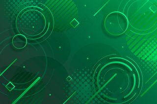 抽象绿色几何背景