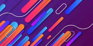 现代抽象商业背景，色彩丰富