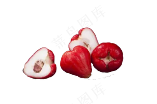 实物水润莲雾食物