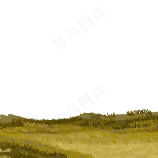 卡通秋天荒草下载