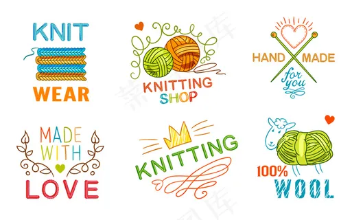 手工编织标签套装 手工编织标签套装