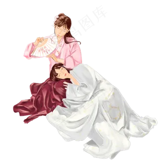 古风女生人物汉服美女小姐姐