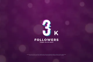 感谢3k追随者，数字效果在和平中切片