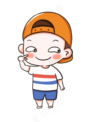 手绘可爱小男生下载