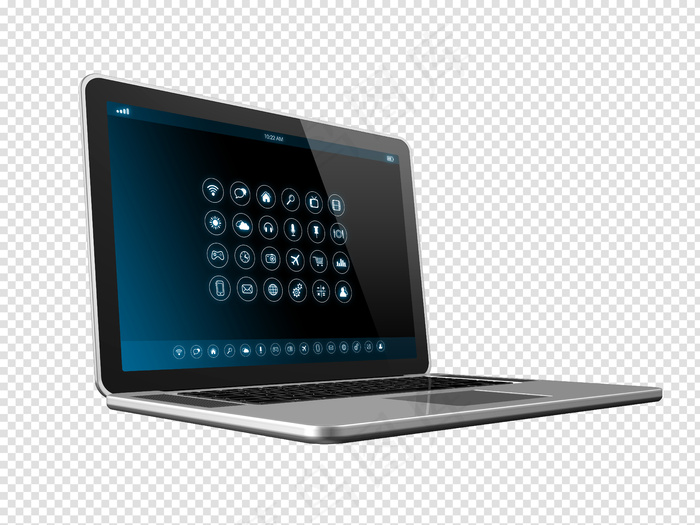 笔记本电脑-应用程序图标界面