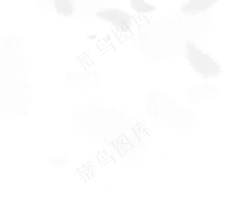 白色半透明动物羽毛轻轻掉下