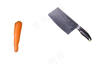 厨房用品菜刀胡萝卜