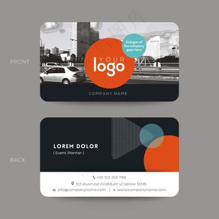 时尚大气创意名片设计