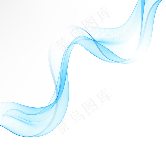 蓝波背景蓝波流