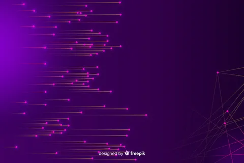 未来风格背景下的抽象大数据概念