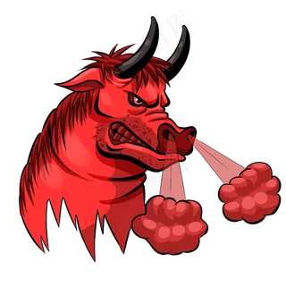 暴躁红牛牛气冲天