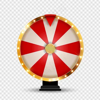 幸运之轮，幸运图标。插图