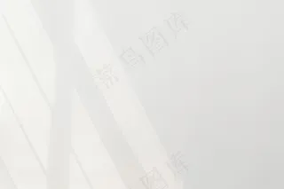 白色背景上的自然光