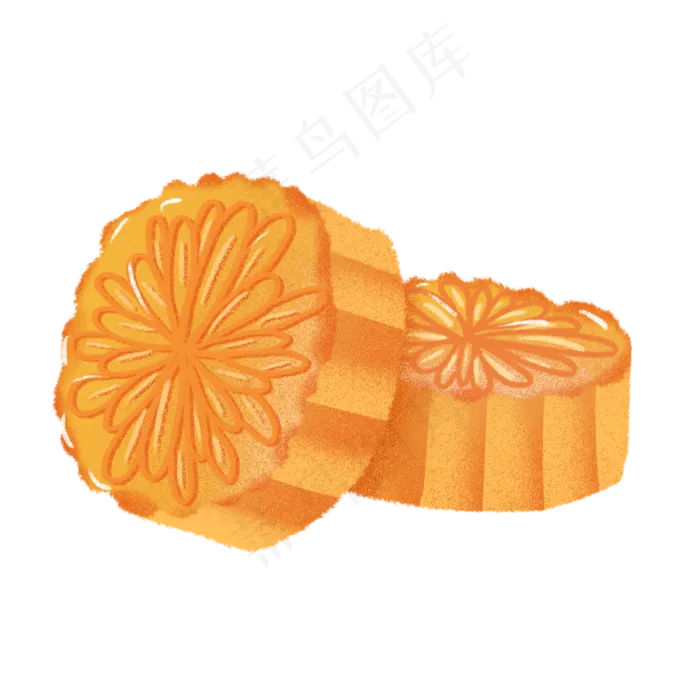 中秋月饼小吃(2048X2048(DPI:300))psd模版下载