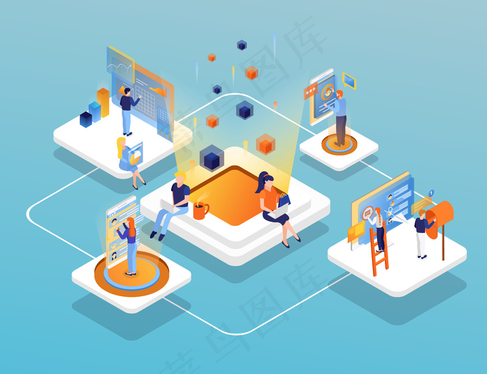 全息人机直接操作接口系统中大数据传输分析通信等距组成