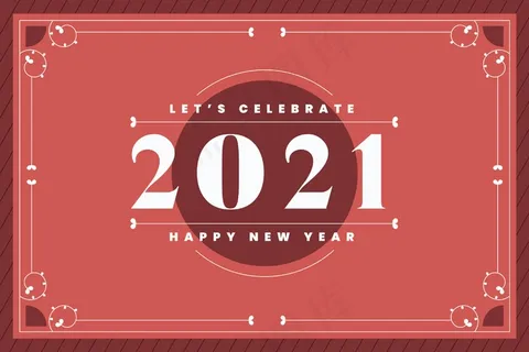 2021年年份背景