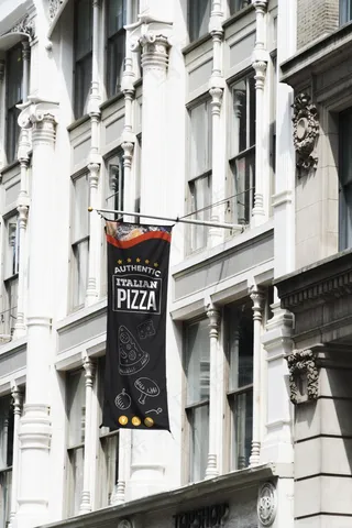 城市模型样机中的广告牌