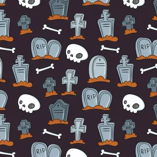 万圣节图案手绘