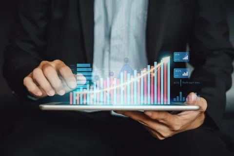 利用数字增强现实图形技术分析金融共同基金。 利用数字增强现实图形技术分析金融共同基金。