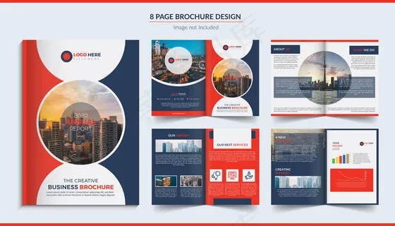 8页公司宣传册