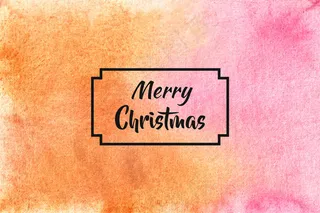 圣诞抽象水彩底纹笔刷背景纹理