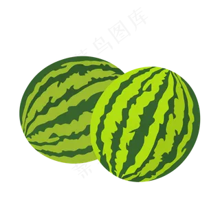 两个大西瓜