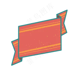 红色缎带中秋国庆